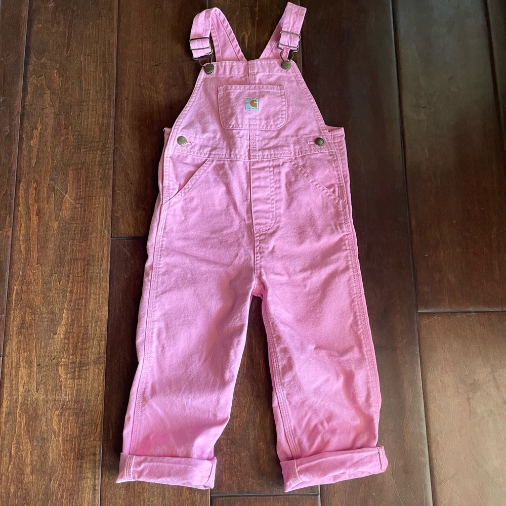 Carhartt Loose Fit Canvas Bib Overalls